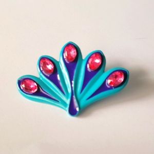 Peacock Brooch